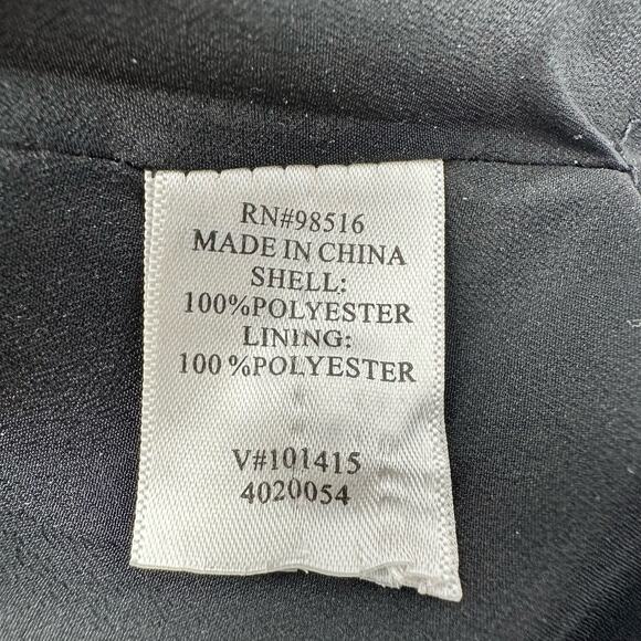 Coldwater Creek Blouse XS Tunic Long Sheer Sleeve Flowy Chiffon Career Travel - Picture 11 of 12